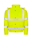High visibility bomber jacket