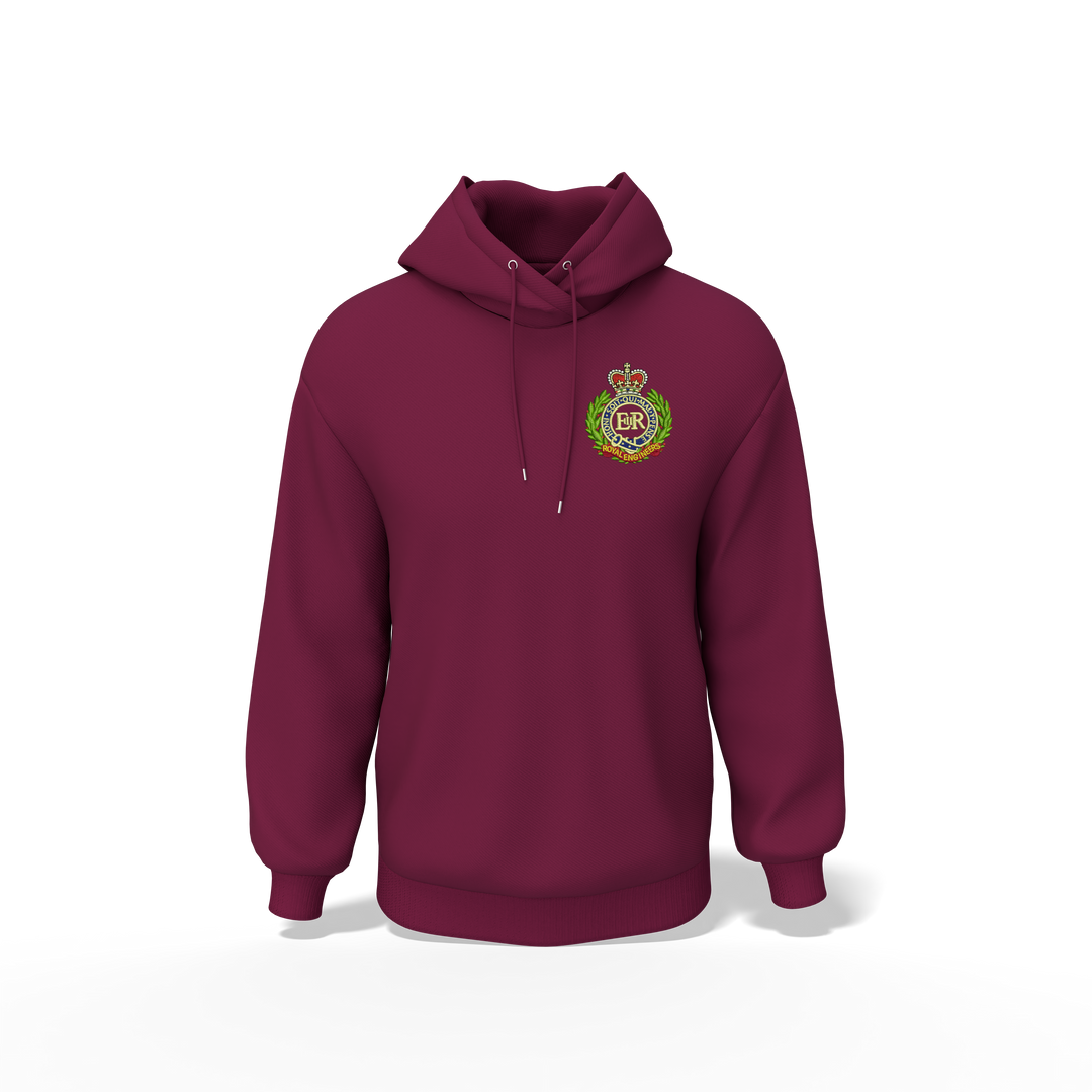 Royal Engineers Cap Badge Hoodie