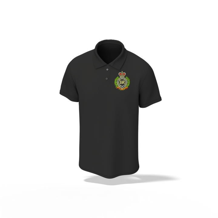 Royal Engineers Cap Badge Polo Shirt