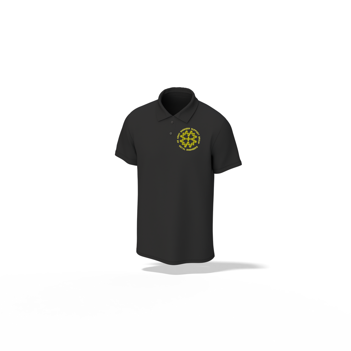40 Army Engr Sp Gp Embroidered Polo Shirt