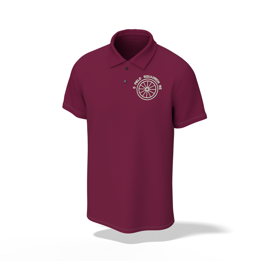 5 Fd Sqn Embroidered Polo Shirt