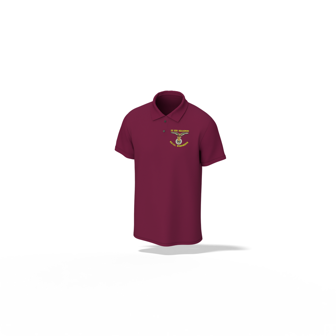 22 EOD SQN Embroidered Polo Shirt