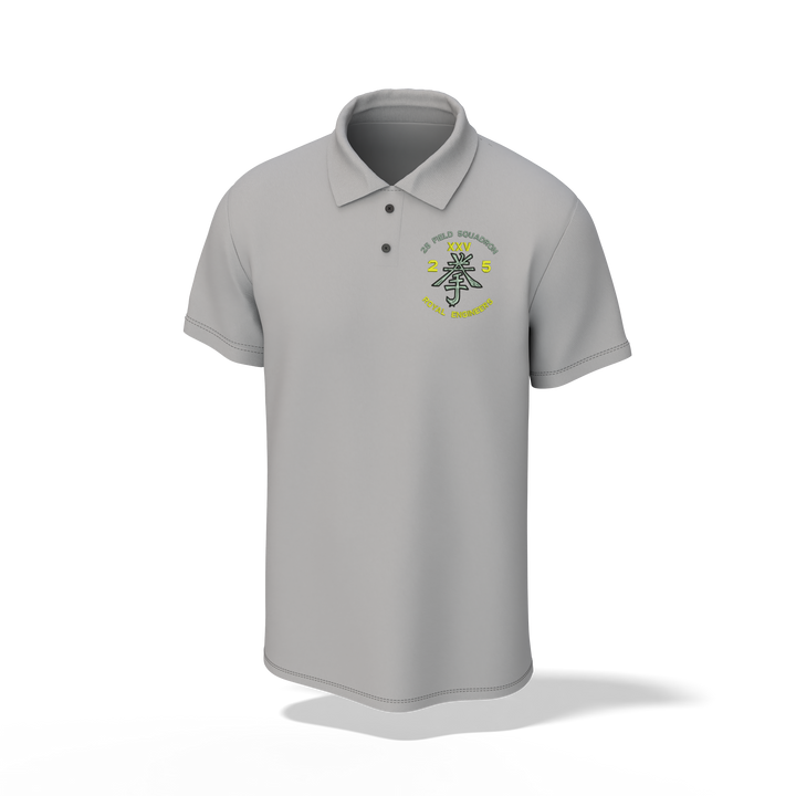 25 Field Squadron Embroidered Polo Shirt