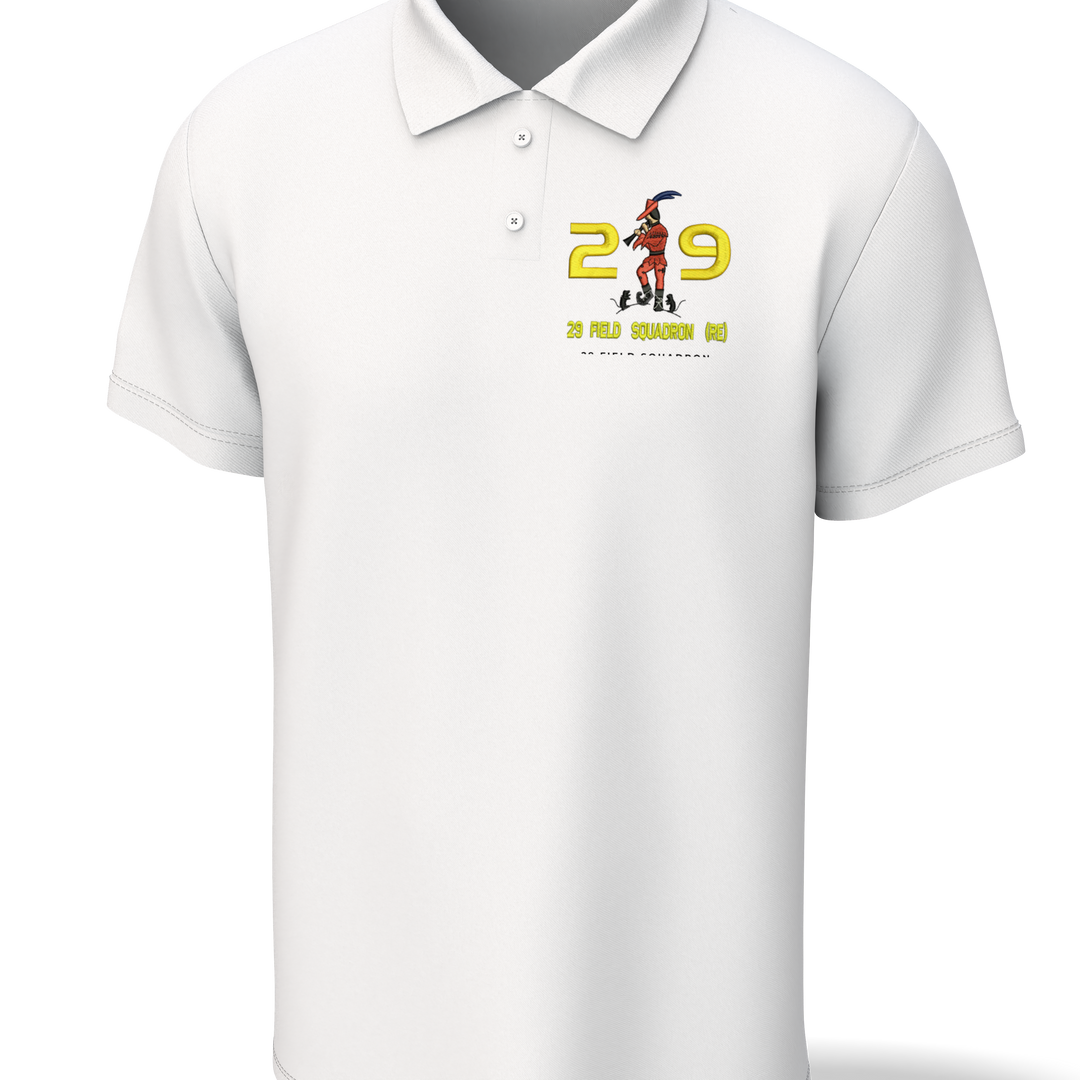 29 Field Squadron Embroidered Polo Shirt