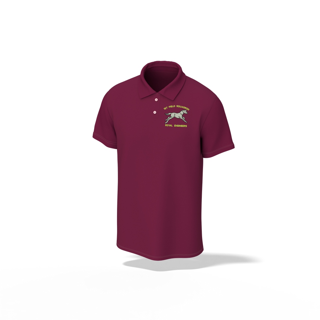 1st Field Sqn Embroidered Polo Shirt