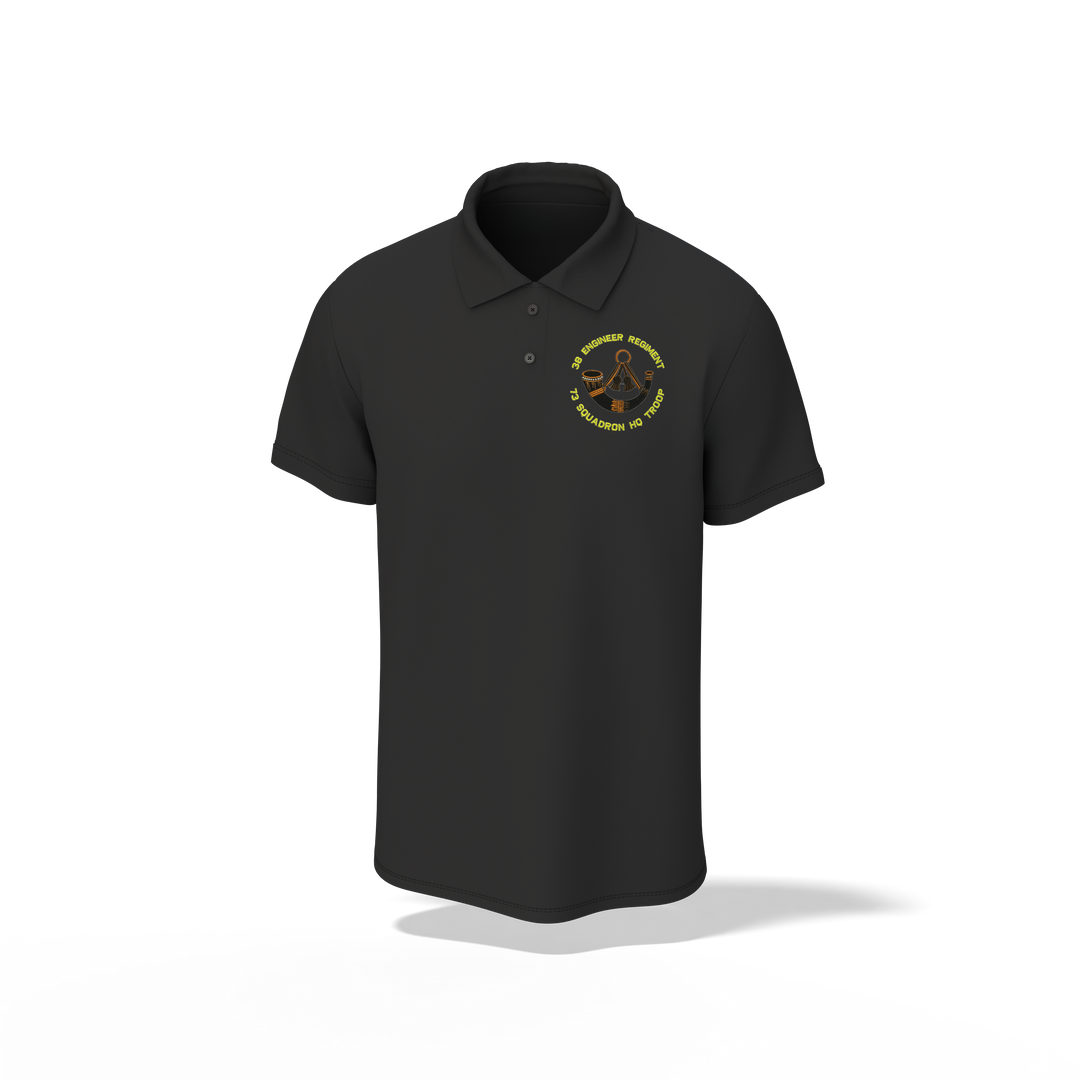 38 Engr Regt - 73 Sqn HQ Troop Embroidered Polo Shirt