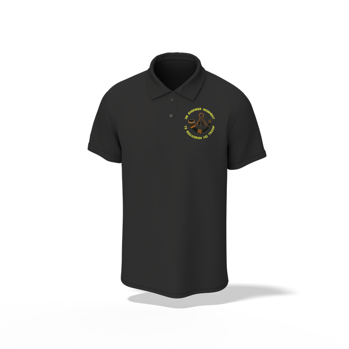 38 Engr Regt - 73 Sqn HQ Troop Embroidered Polo Shirt
