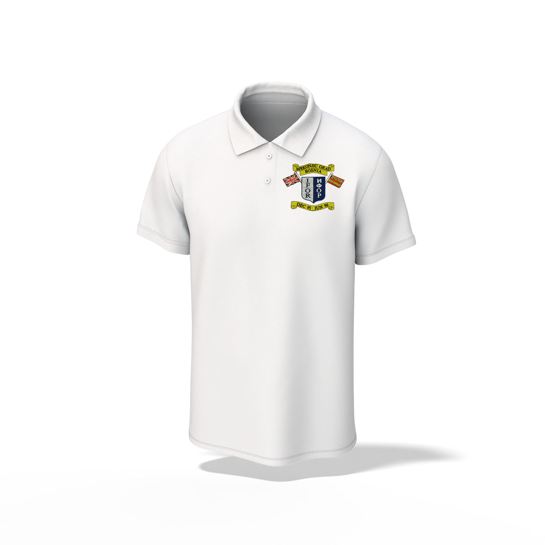 2 HQ Bosnia Embroidered T-Shirt