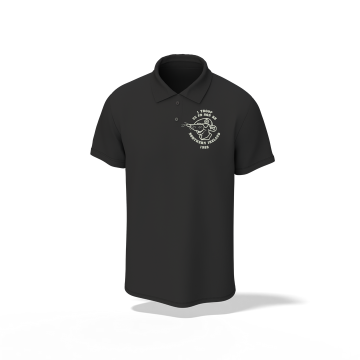 1 Troop 25 Fd Sqn Embroidered Polo Shirt