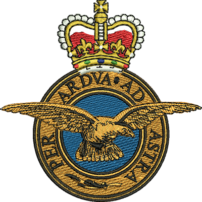 Royal Air Force Embroidered Badge