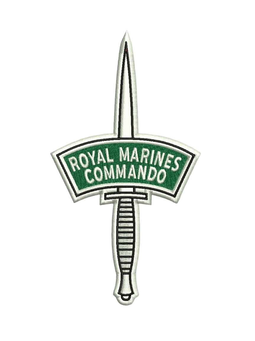 Royal Marines Dagger Embroidered Polo Shirt