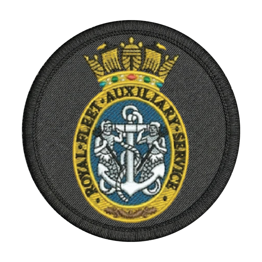 Royal Fleet Auxiliary Service Patch