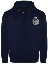 Royal Green Jackets Zipped Hoodie