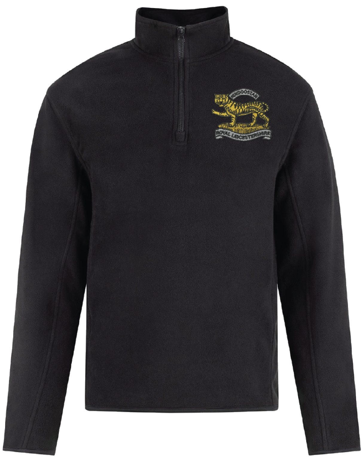 Royal Leicestershire Regiment - Tiger Quarter Zip Fleece