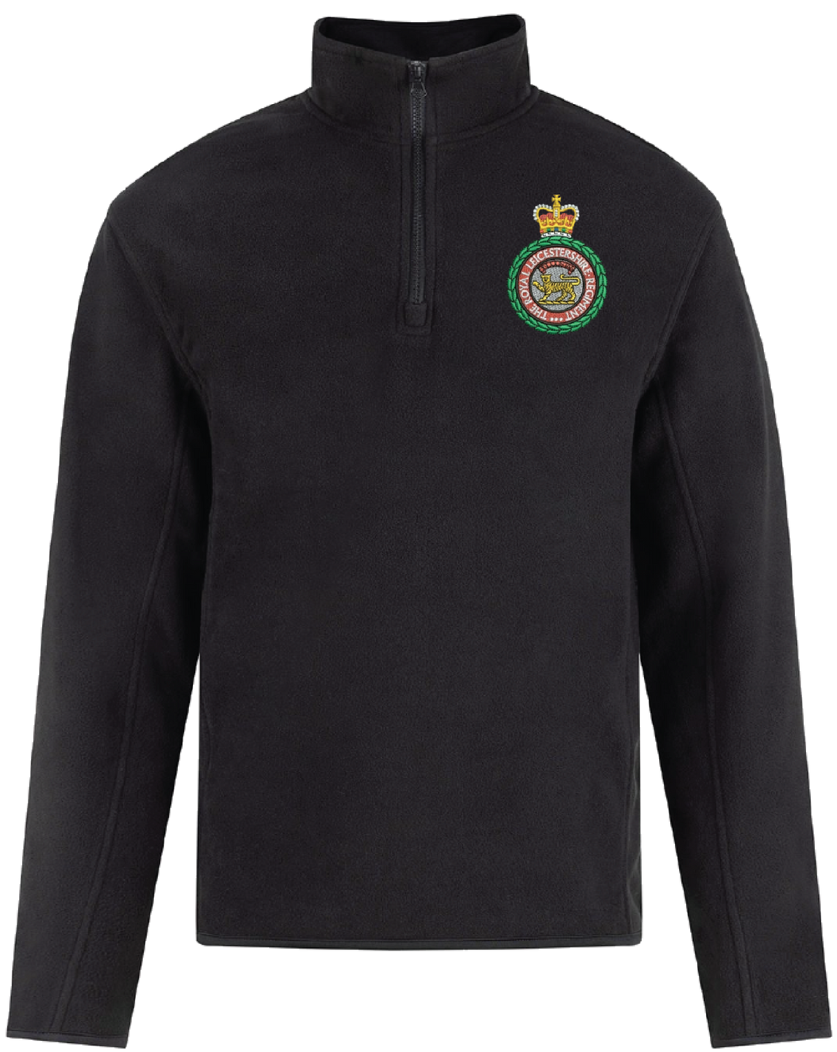 Royal Leicestershire Regiment - Wreath Quarter Zip Fleece