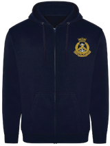 Royal Navy Gunnery Branch Zipped Hoodie