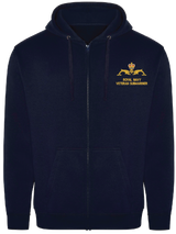 Royal Navy Veteran Submariner Zipped Hoodie