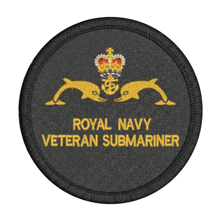 Royal Navy Veteran Submariner Patch