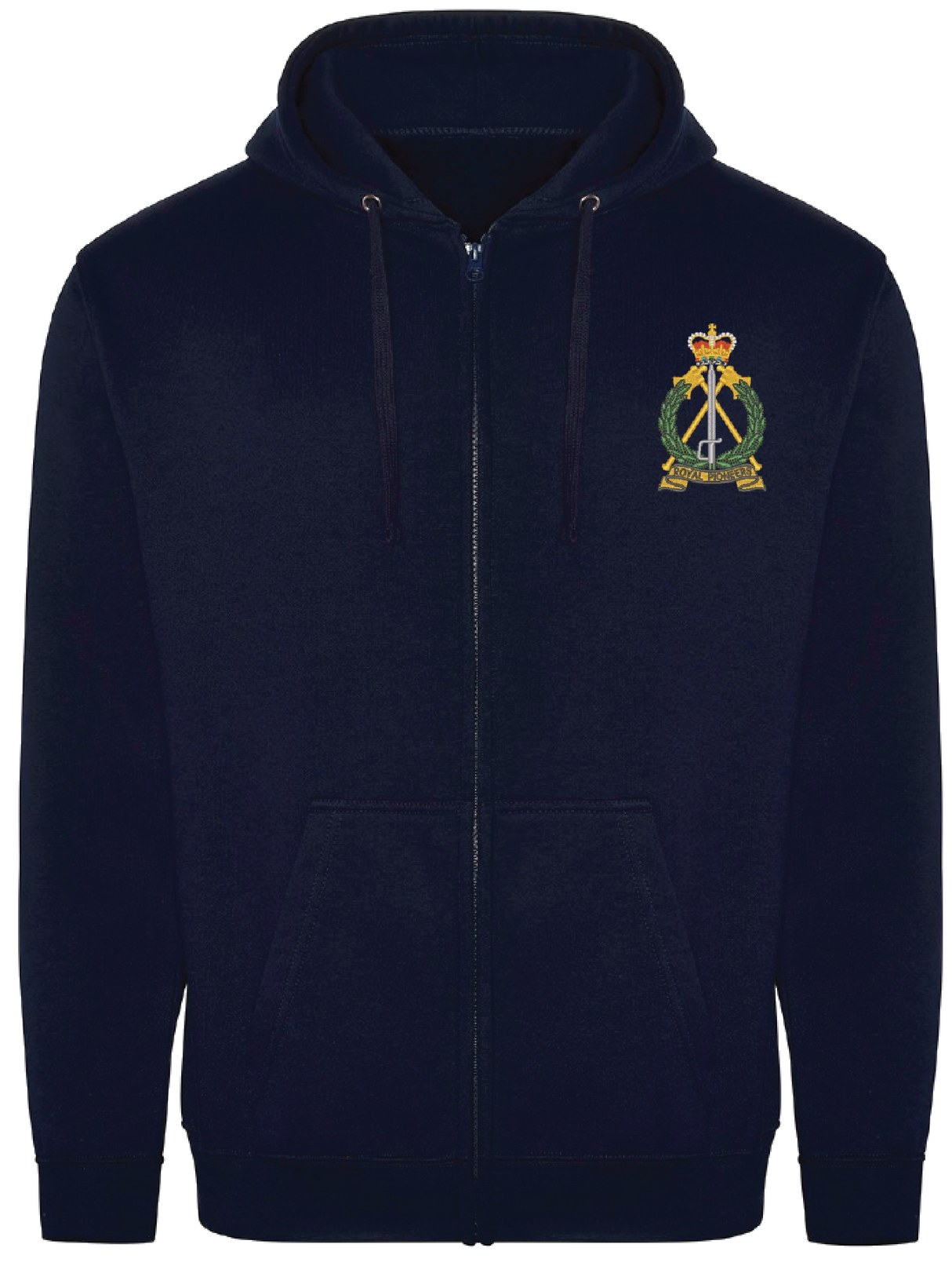 Royal Pioneer Corps Zipped Hoodie