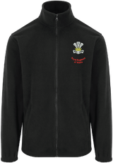 Royal Regiment of Wales Zipped Fleece