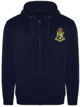 Royal Ulster Rifles Zipped Hoodie