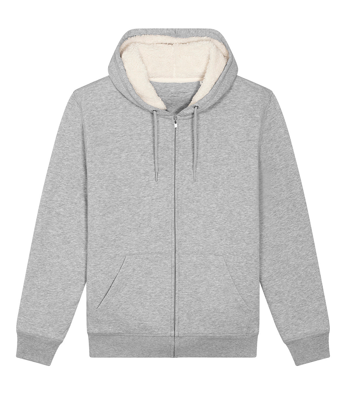 Unisex Hygger Sherpa Zip-Through Sweatshirt