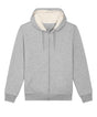 Unisex Hygger Sherpa Zip-Through Sweatshirt