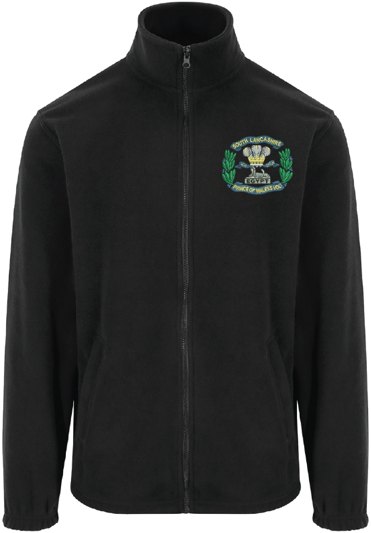 South Lancashire Regiment Zipped Fleece