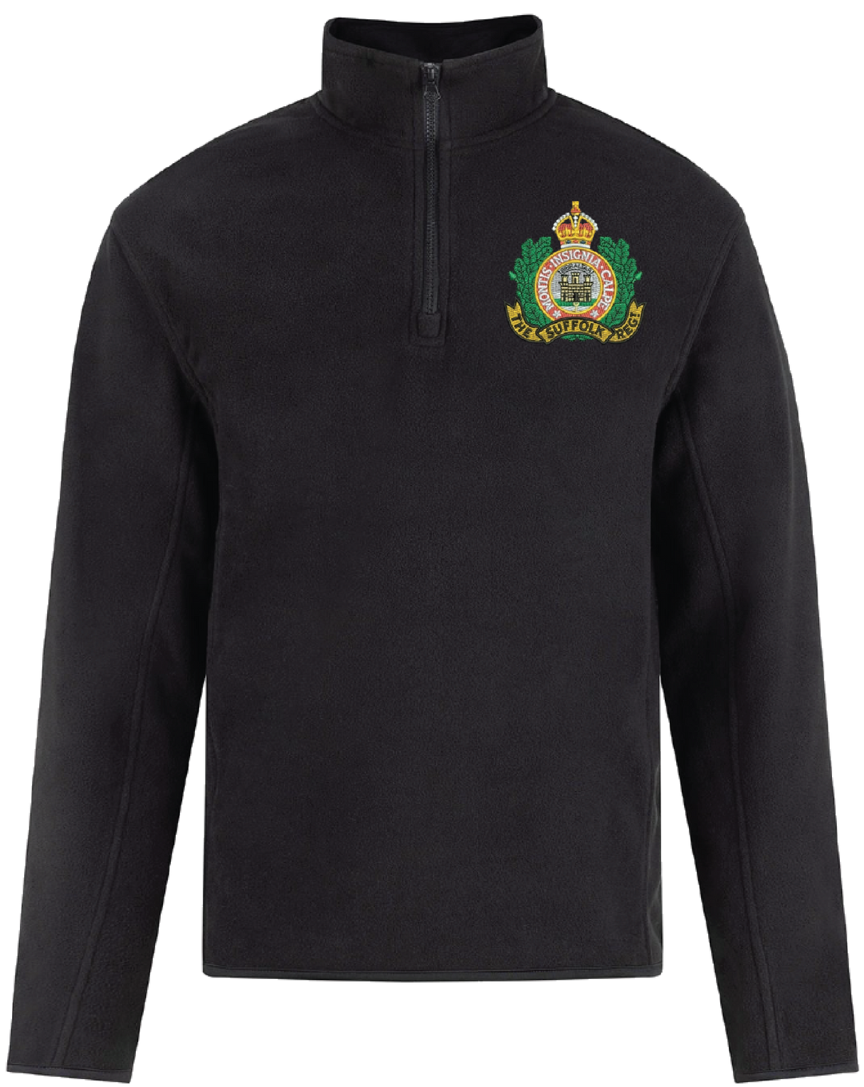 Suffolk Regiment Quarter Zip Fleece