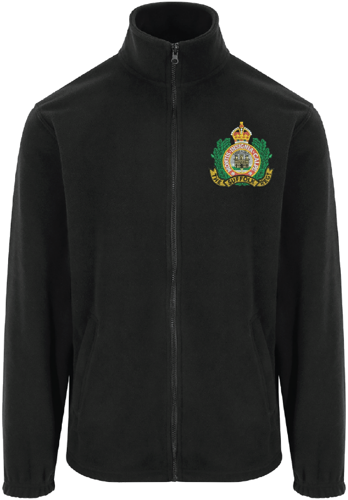 Suffolk Regiment Zipped Fleece