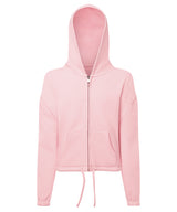Kids TriDri Recycled Cropped Oversize Full-Zip Hoodie