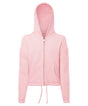 Kids TriDri Recycled Cropped Oversize Full-Zip Hoodie