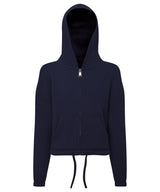 Kids TriDri Recycled Cropped Oversize Full-Zip Hoodie