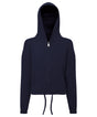 Kids TriDri Recycled Cropped Oversize Full-Zip Hoodie