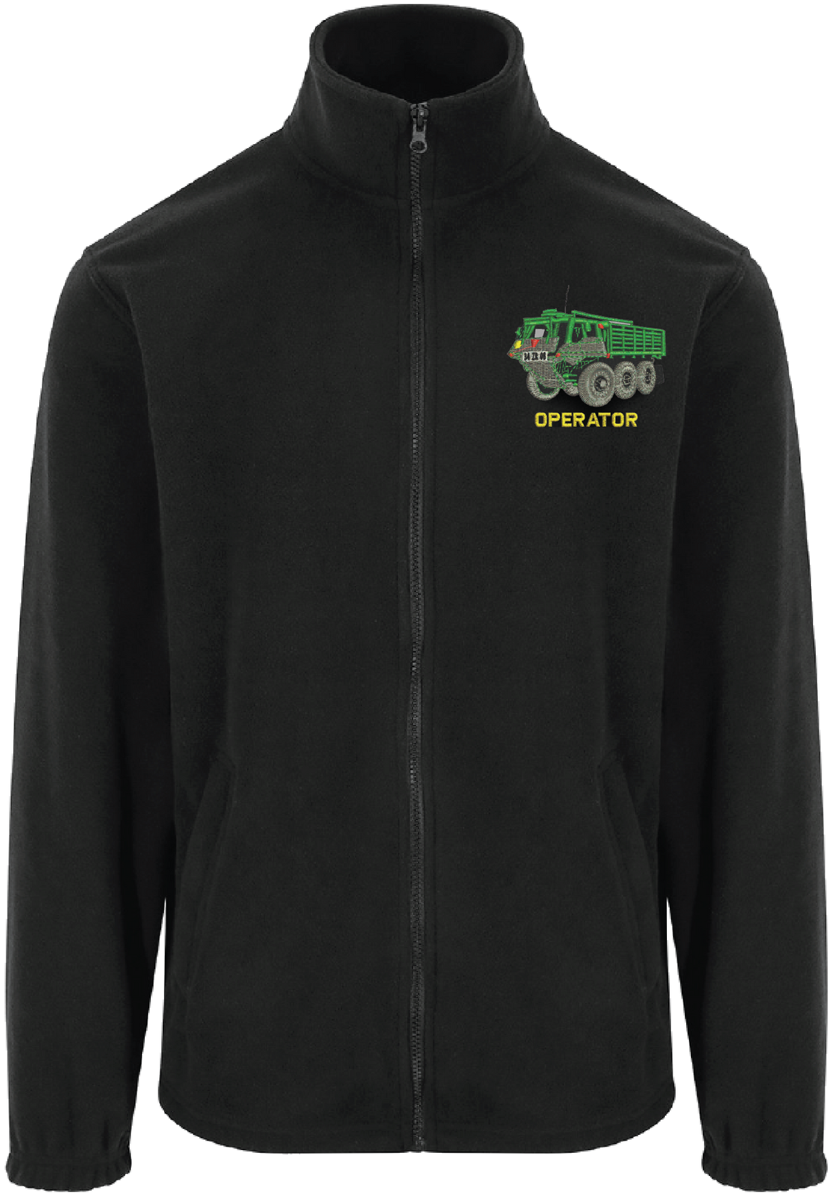 Truck Operator Zipped Fleece
