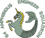 64 Amph Engr Sqn Embroidered Polo Shirt