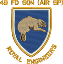 48 Fd Sqn Air Sp Embroidered Polo Shirt