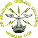26 AES Veteran Embroidered Polo Shirt