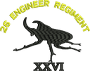 25 Engineer Regiment Embroidered Polo Shirt