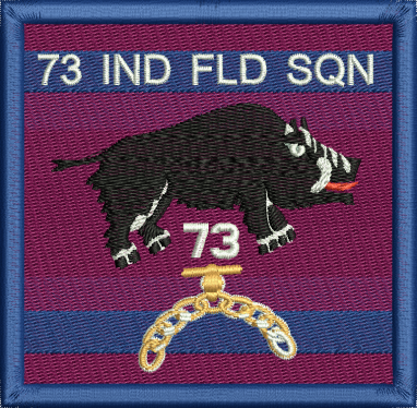 73 Ind Fld Sqn Embroidered Polo Shirt