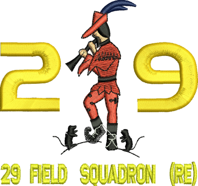 29 Field Squadron Embroidered Polo Shirt