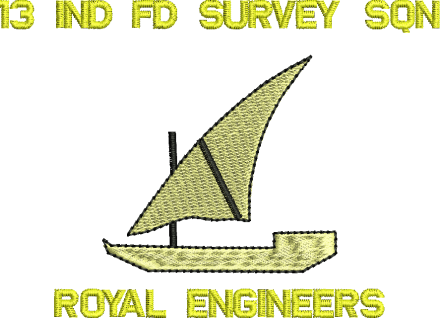 13 Ind Fld Survey Sqn Embroidered Polo Shirt