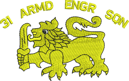 31 AES Embroidered Polo Shirt