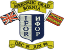 2 HQ Bosnia Embroidered T-Shirt
