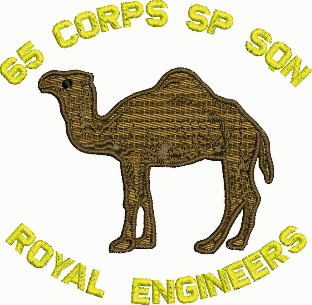 65 Corps Sp Sqn Embroidered polo shirt