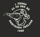 1 Troop 25 Fd Sqn Embroidered Polo Shirt