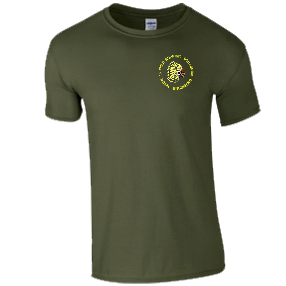 15 Spt Sqn RE Embroidered T-Shirt