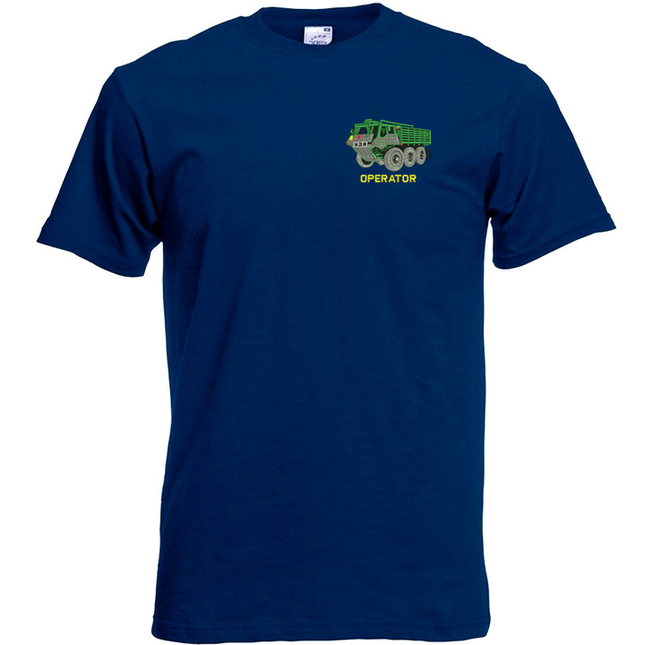 Stolly Operator Embroidered T-Shirt