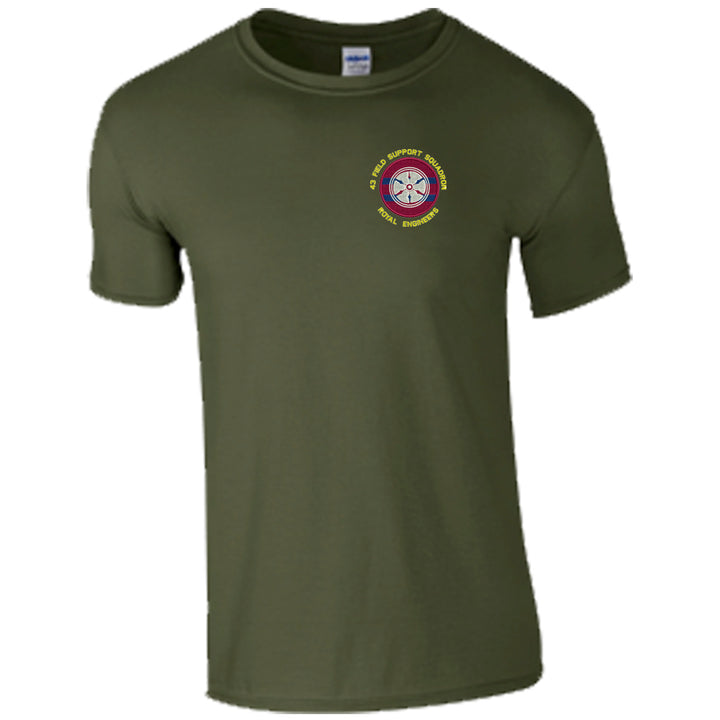43 FLD SP SQN Embroidered T-Shirt