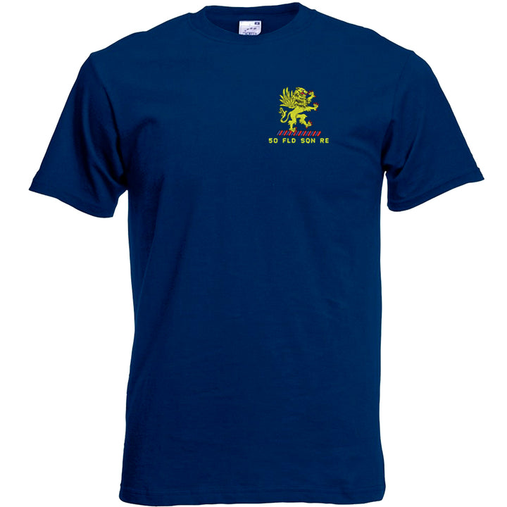 50 Fld Sqn Embroidered T-shirt